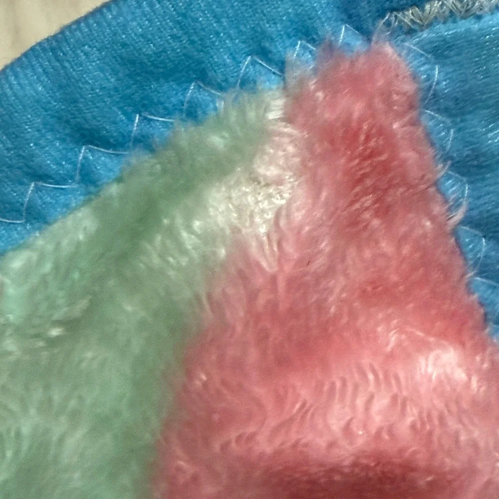 Disney Winnie the Pooh Piglet Baby Blanket Vintage Plush bees pink blue READ